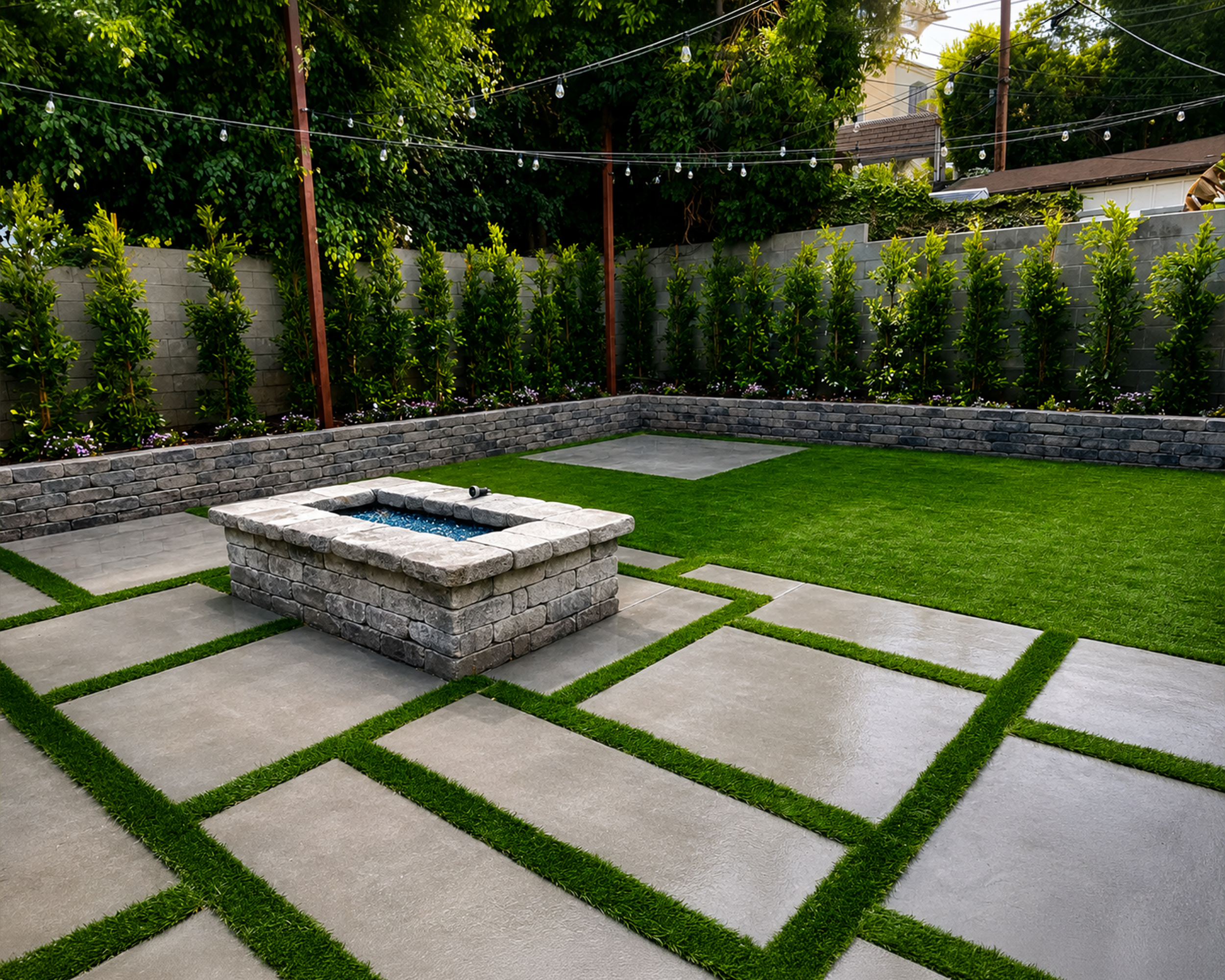 Backyard patio project