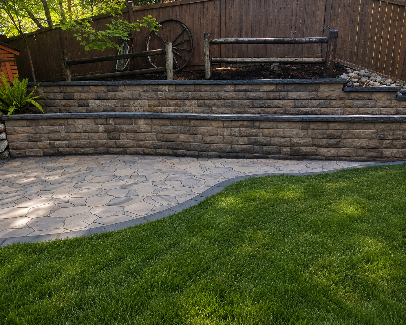 Concrete driveway project