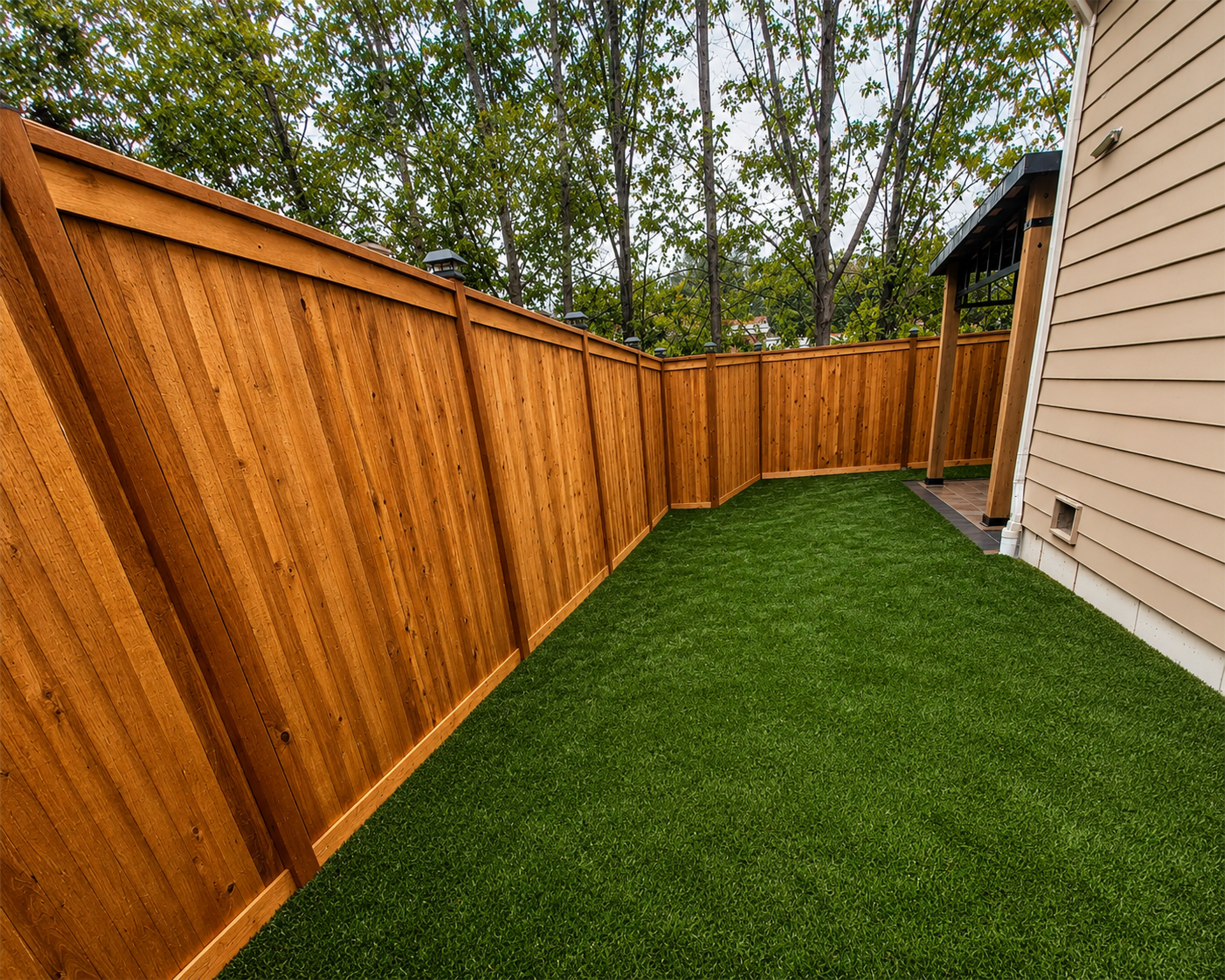 Fence installation project
