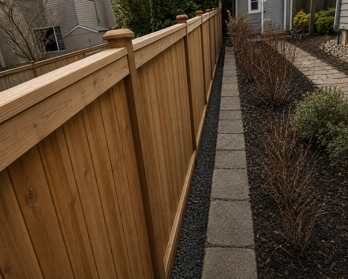 Fence installation project