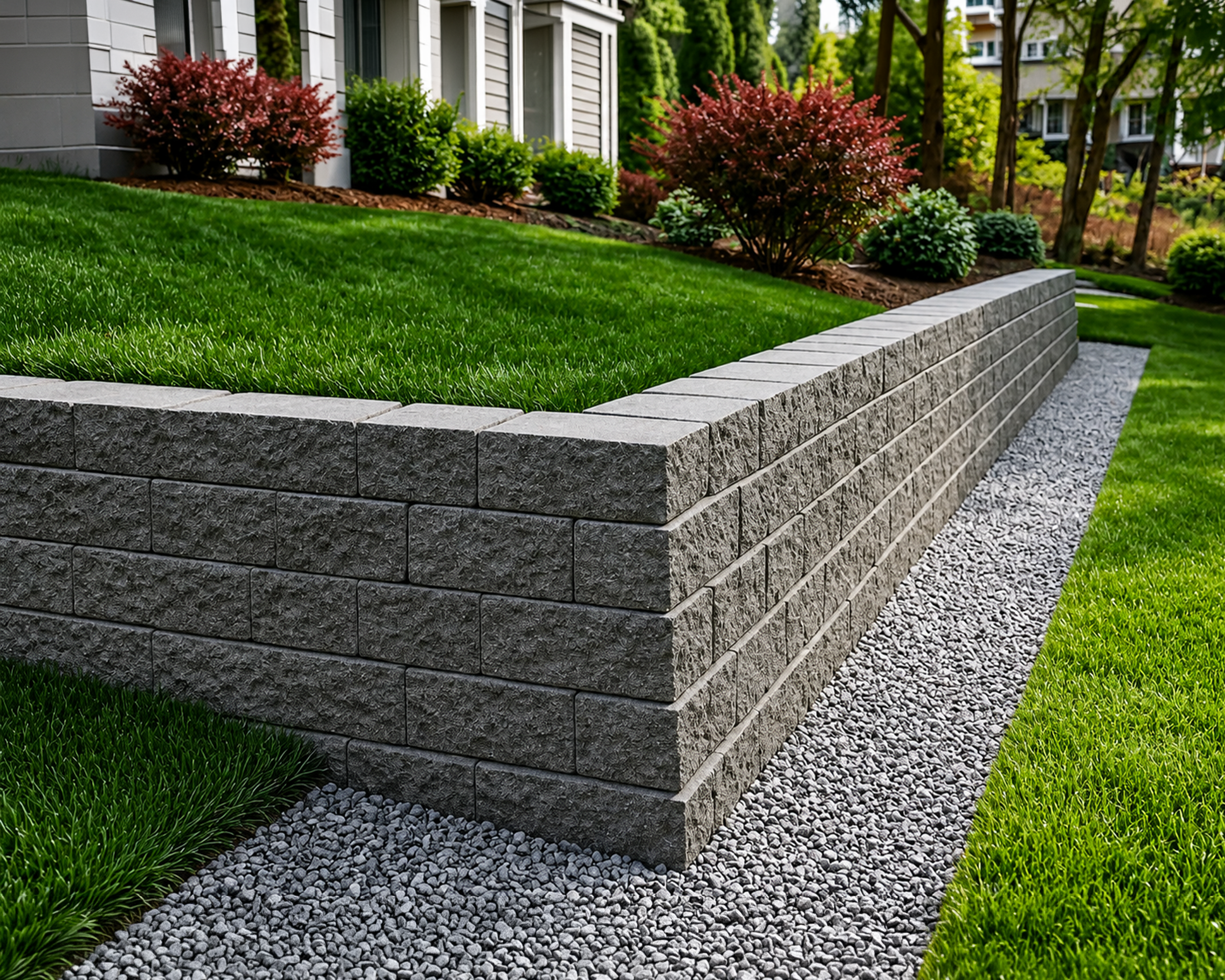 Retaining wall project