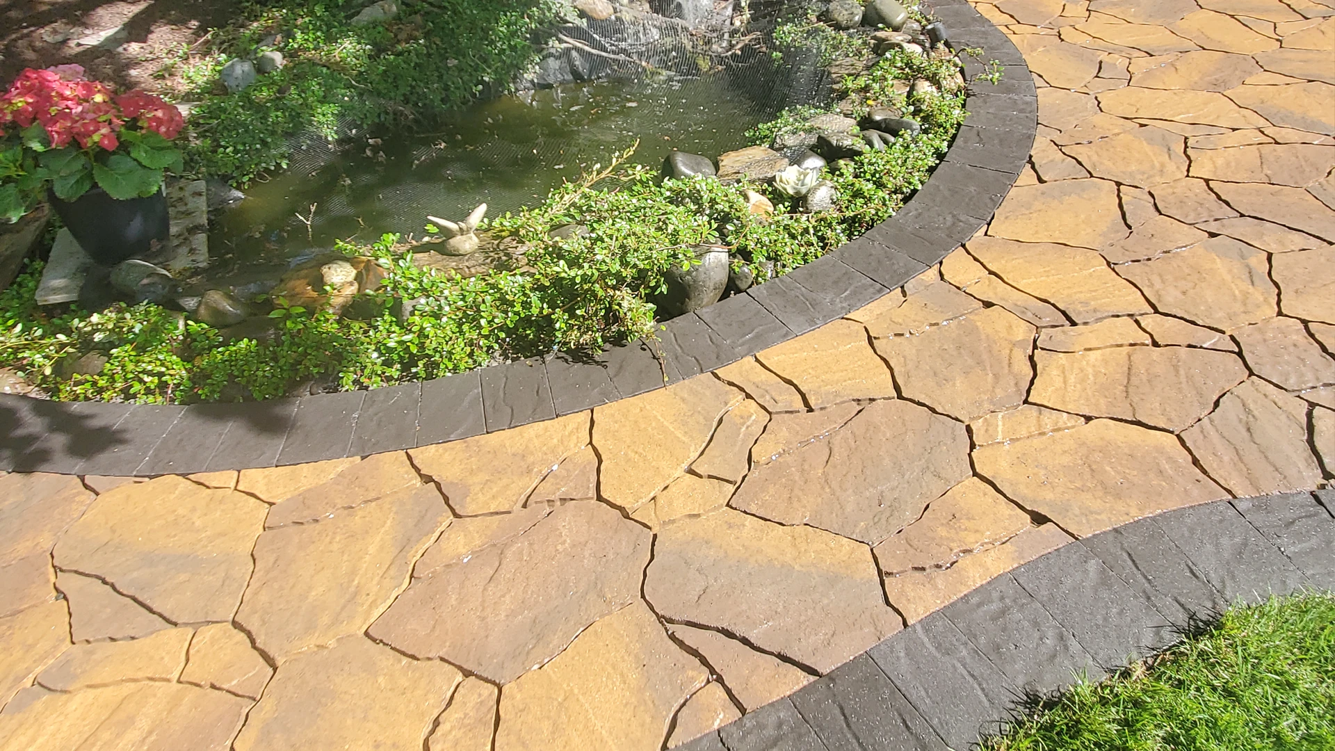 Backyard Patio & Landscape Renovation in Washington by Ecua Landscaping, photo 10 of 17