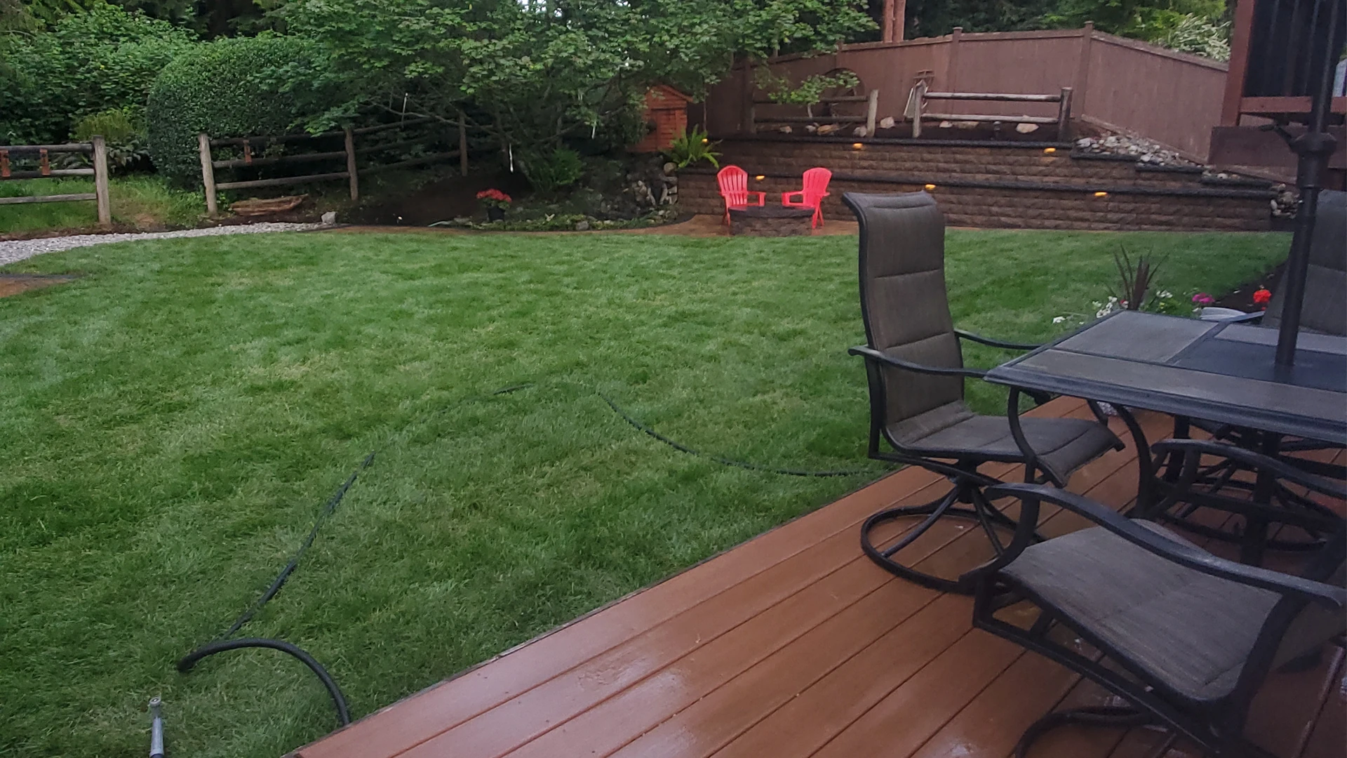 Backyard Patio & Landscape Renovation in Washington by Ecua Landscaping, photo 13 of 17