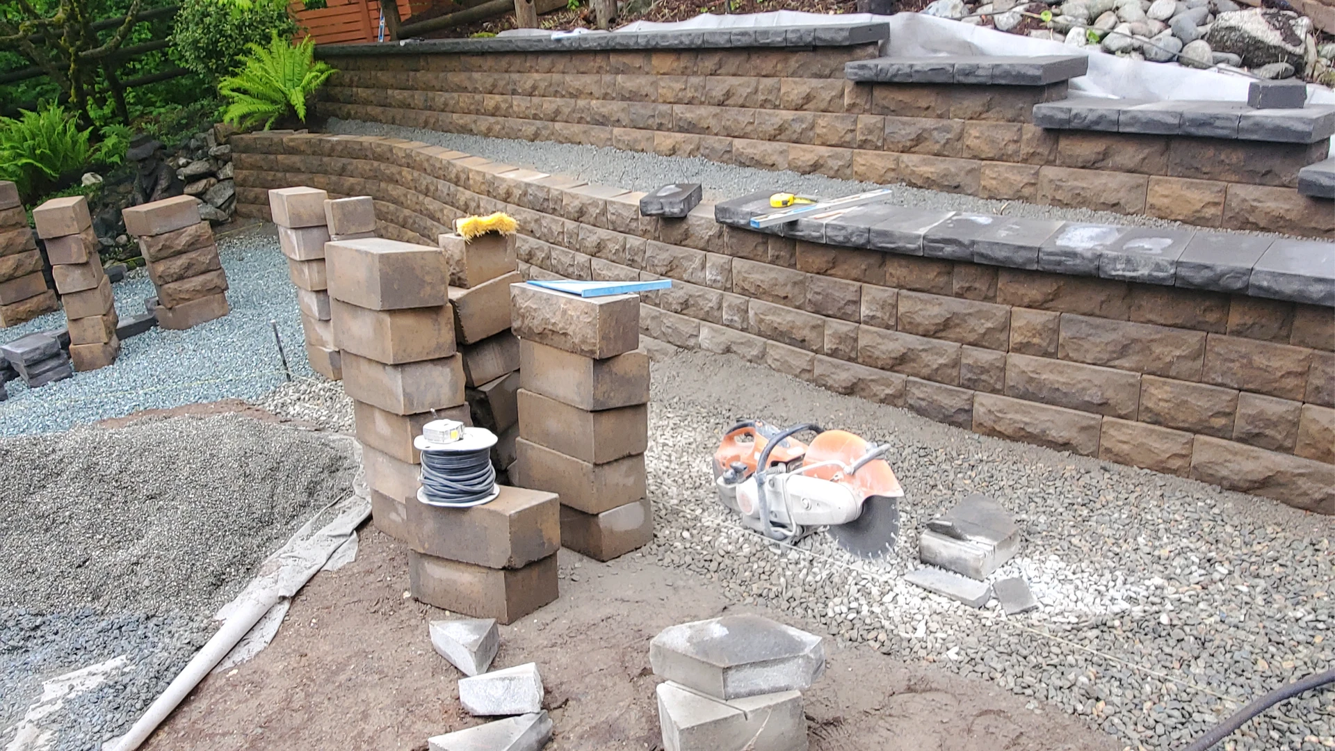 Backyard Patio & Landscape Renovation in Washington by Ecua Landscaping, photo 3 of 17