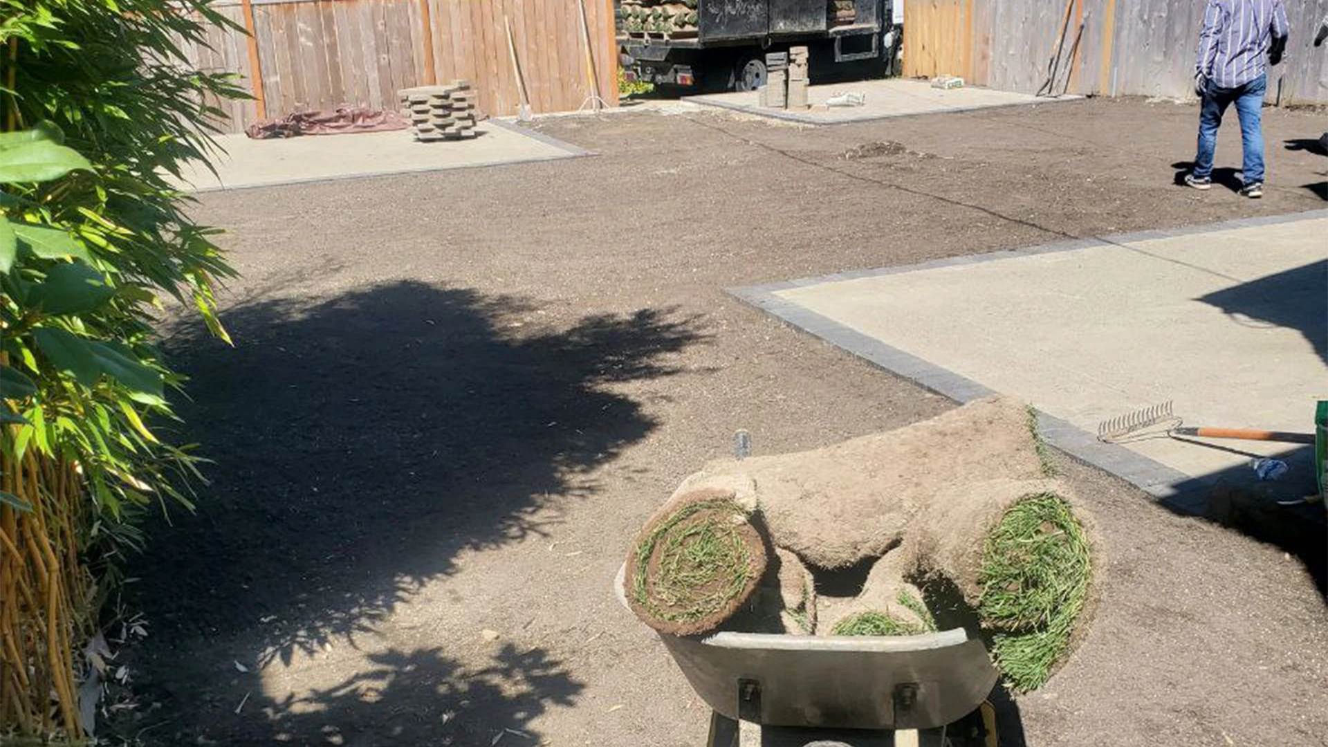Complete Backyard Transformation in Washington by Ecua Landscaping, photo 10 of 13