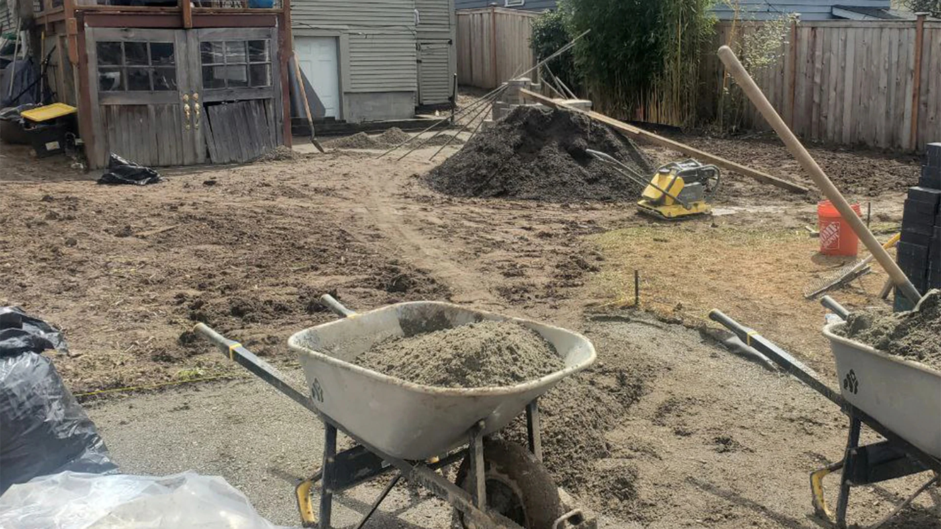 Complete Backyard Transformation in Washington by Ecua Landscaping, photo 6 of 13