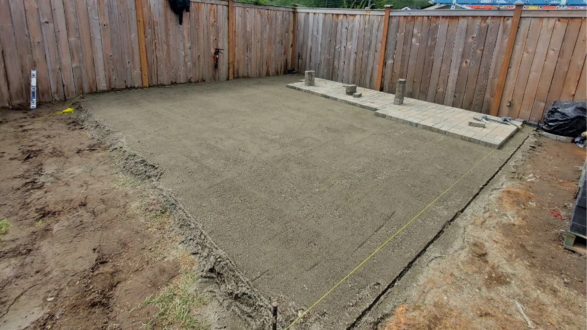 Complete Backyard Transformation in Washington by Ecua Landscaping, photo 7 of 13