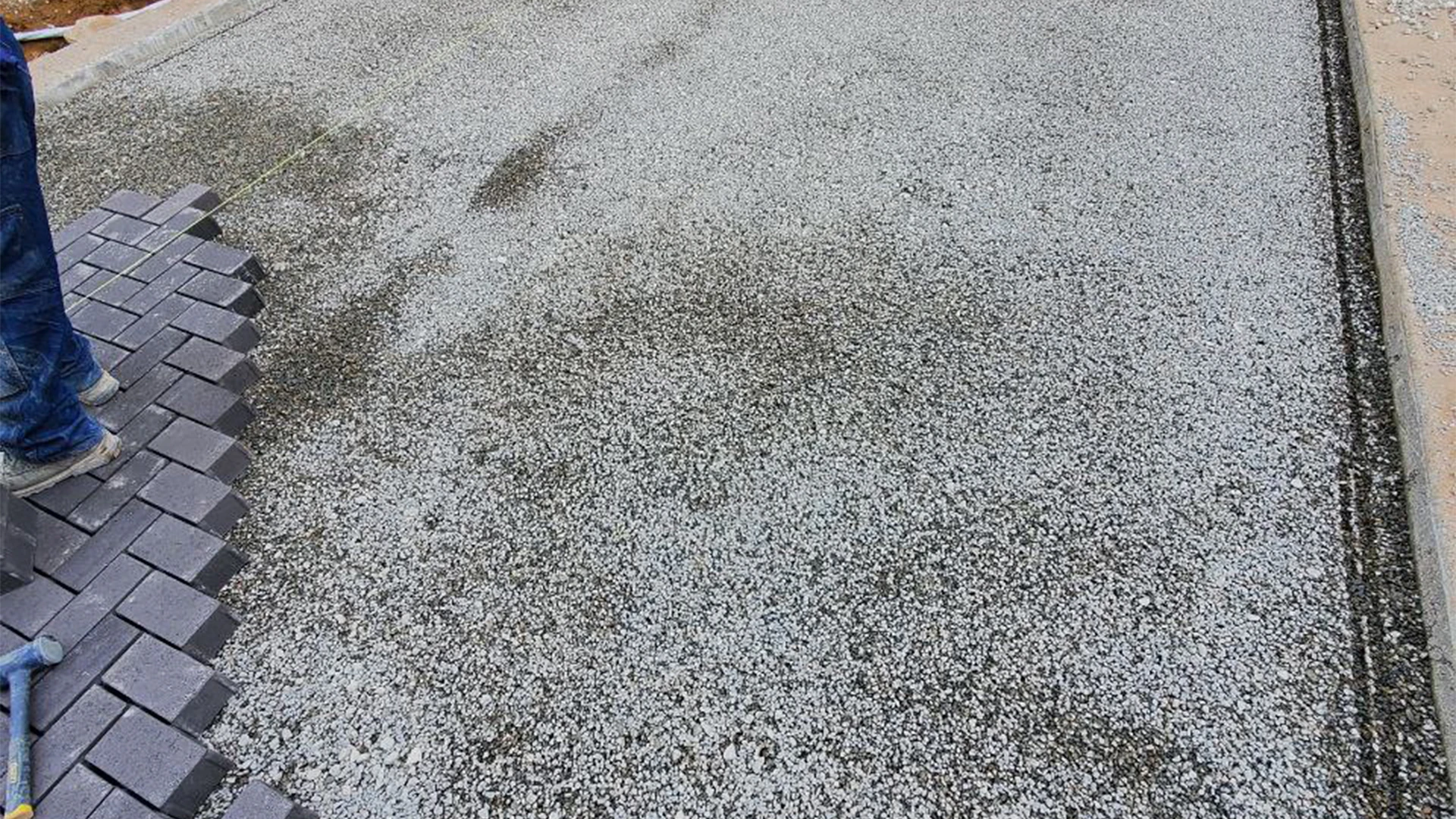 Paver Driveway Installation in Washington by Ecua Landscaping, photo 3 of 9