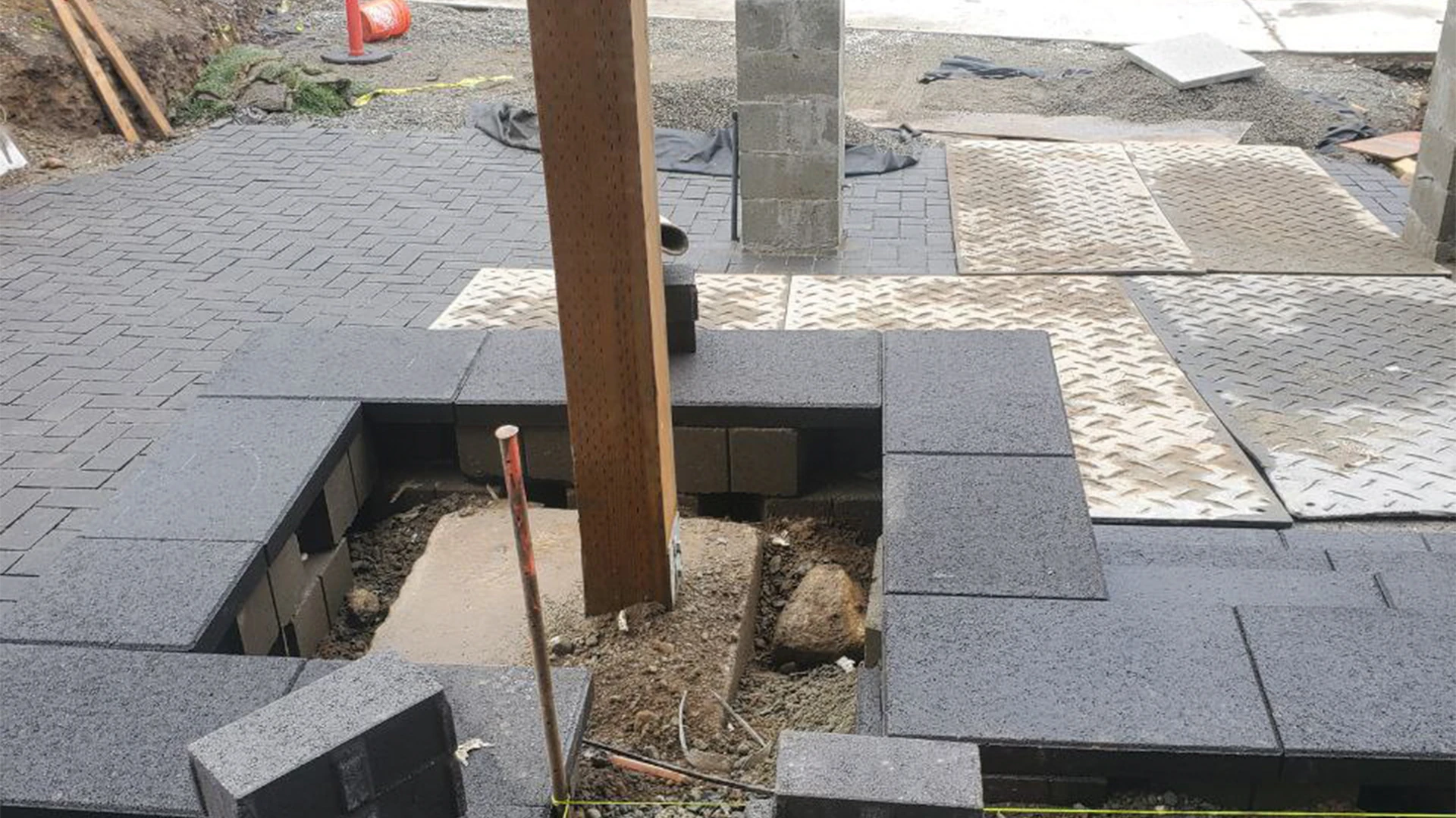 Paver Driveway Installation in Washington by Ecua Landscaping, photo 6 of 9