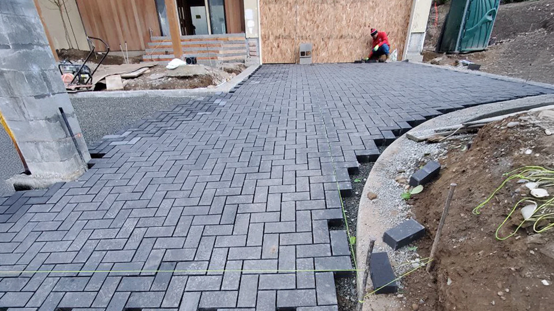 Paver Driveway Installation completed project