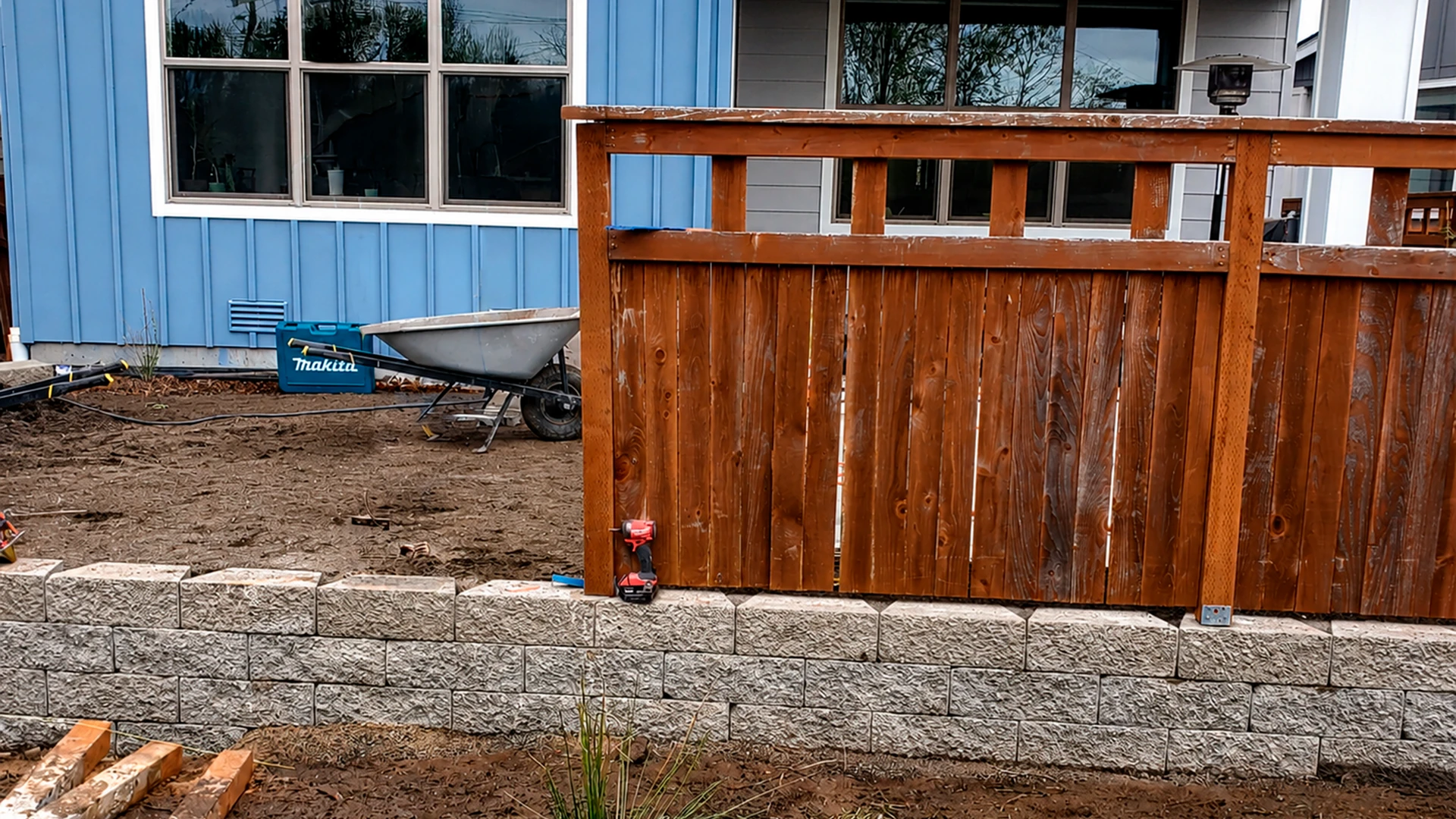 Privacy Fence & New Lawn in Washington by Ecua Landscaping, photo 3 of 12