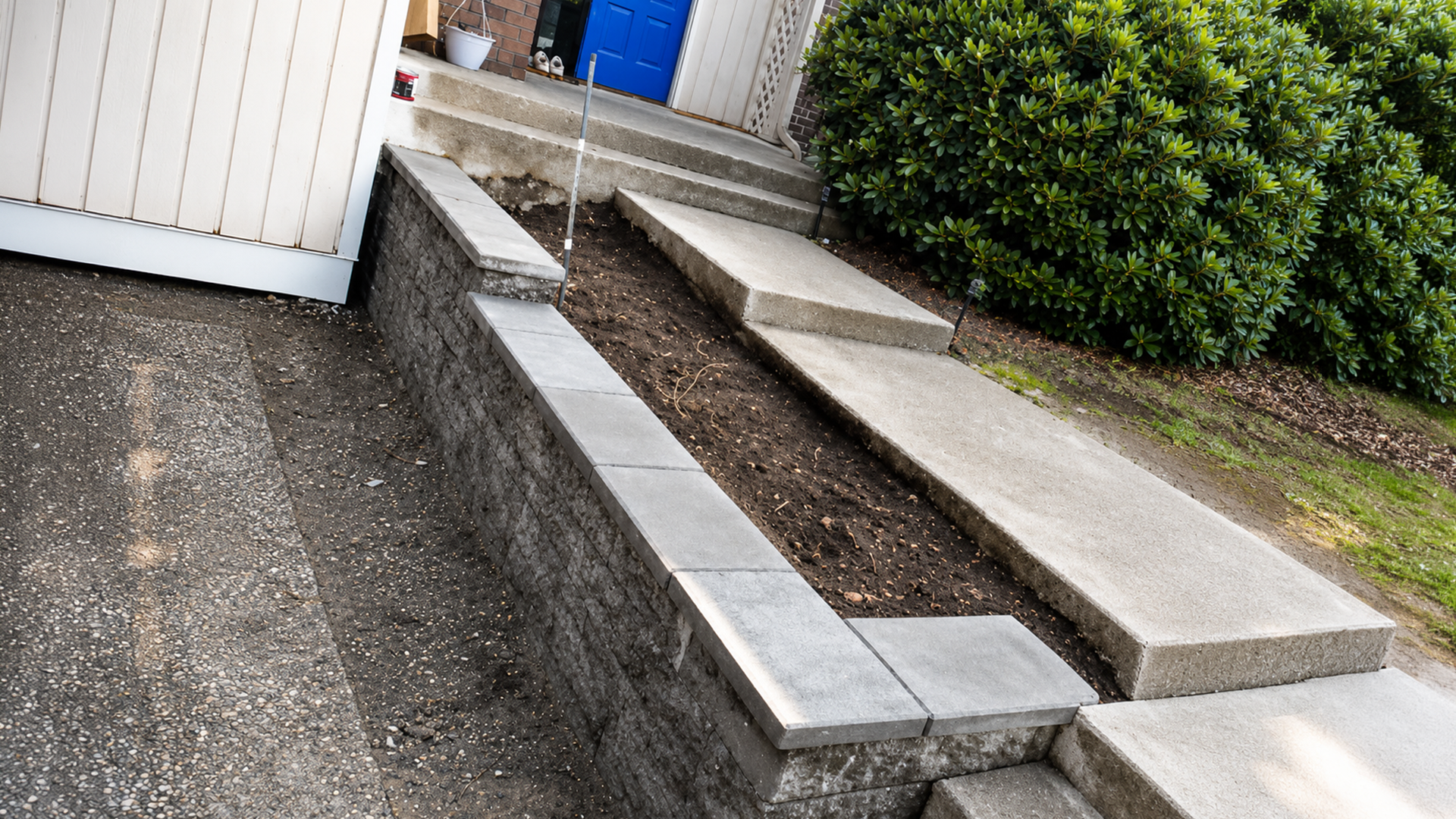 Shrub & Plant Bed Installation completed project