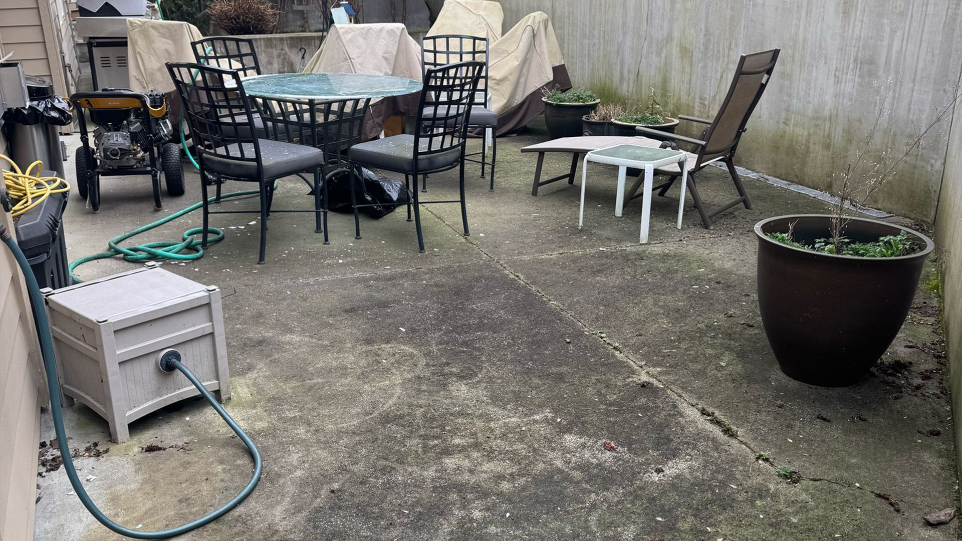 Exterior Cleanup & Refresh after completion