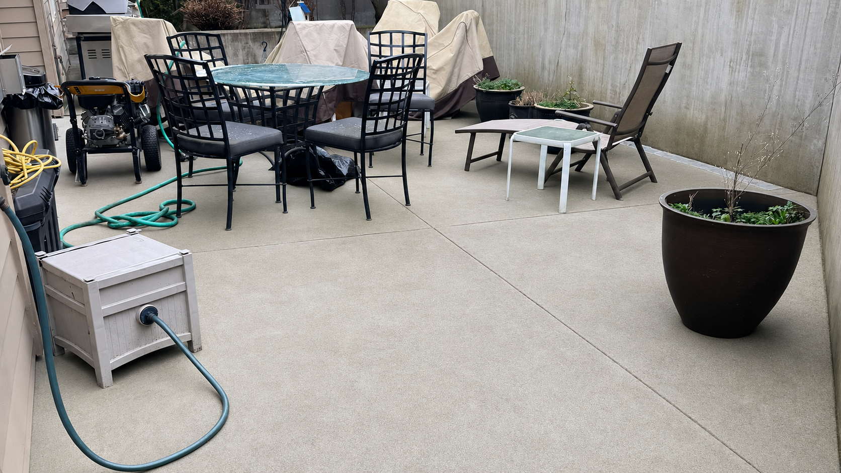 Exterior Cleanup & Refresh before work