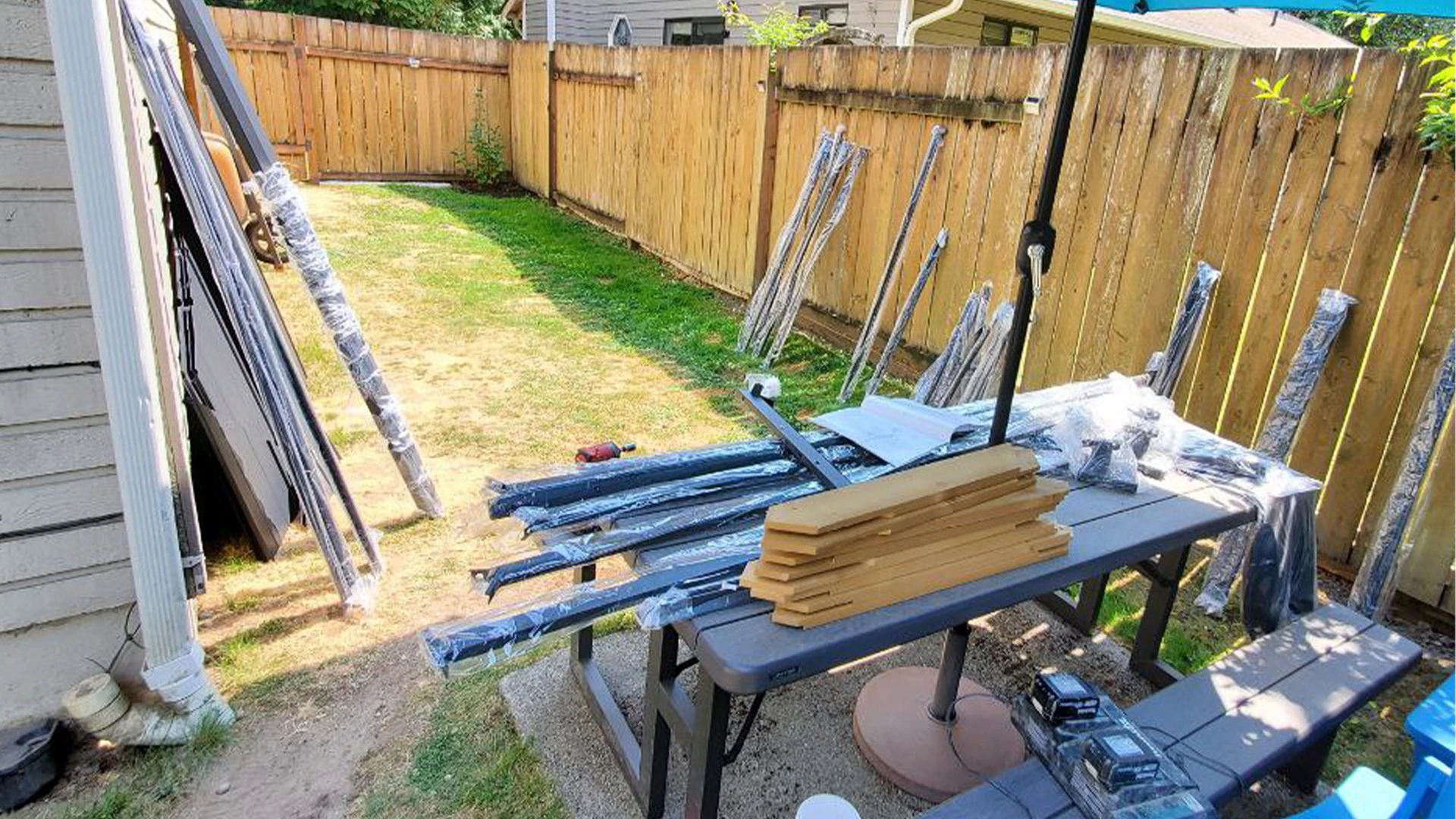 Backyard Gazebo Installation in Washington by Ecua Landscaping, photo 2 of 8