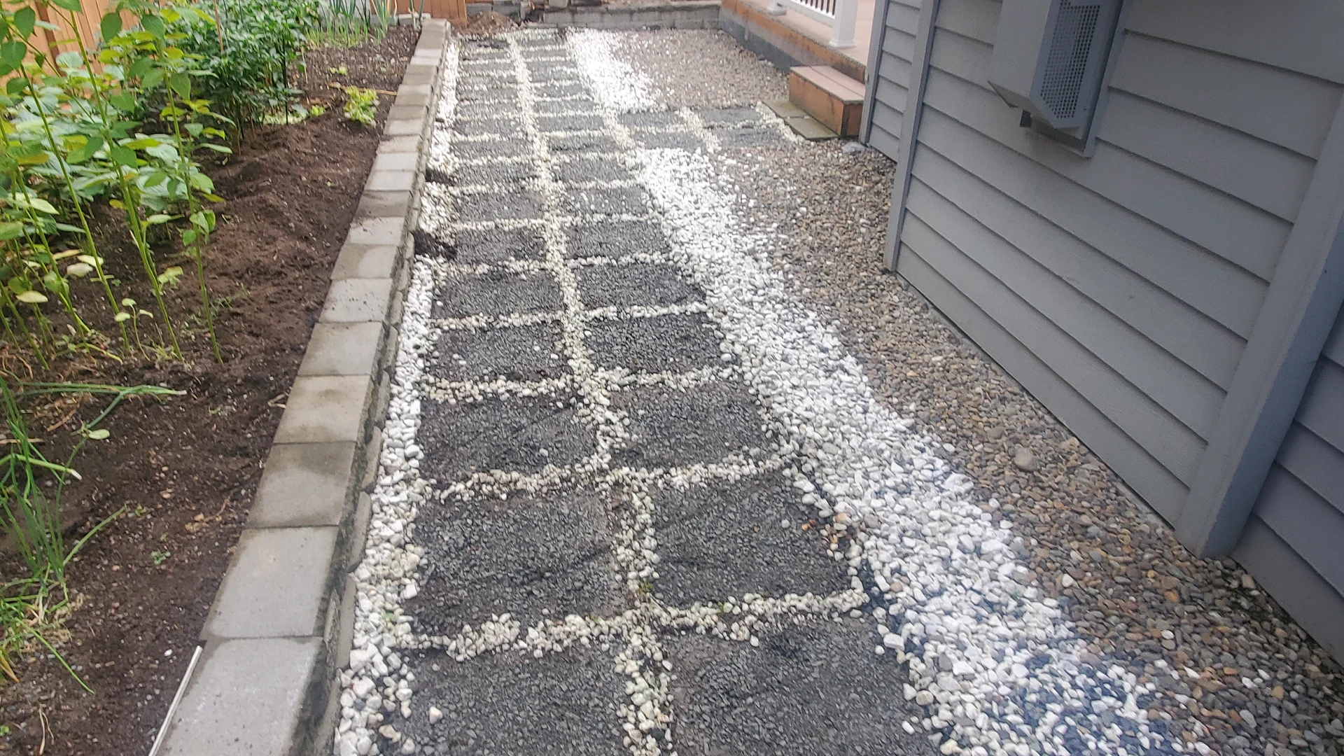 Front Walkway Transformation in Washington by Ecua Landscaping, photo 7 of 10