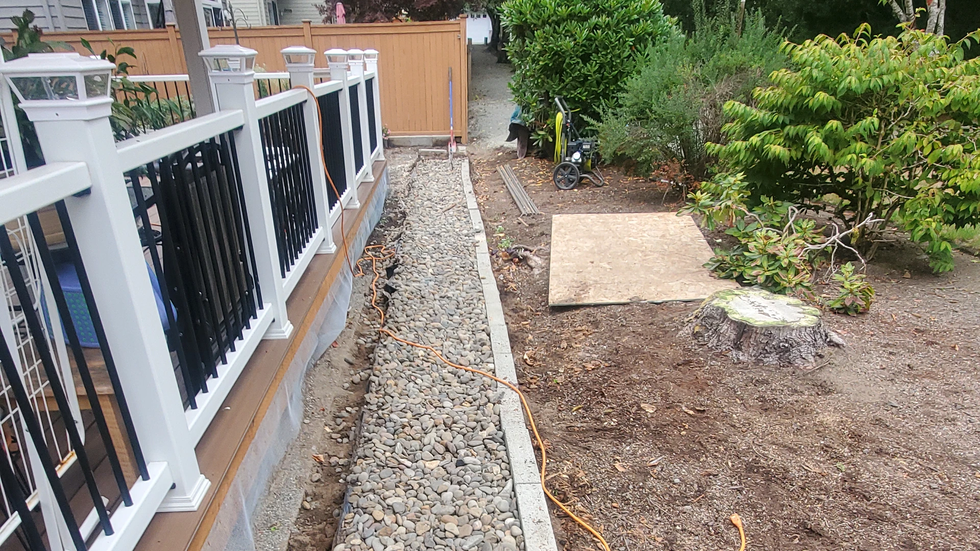 Front Walkway Transformation in Washington by Ecua Landscaping, photo 8 of 10